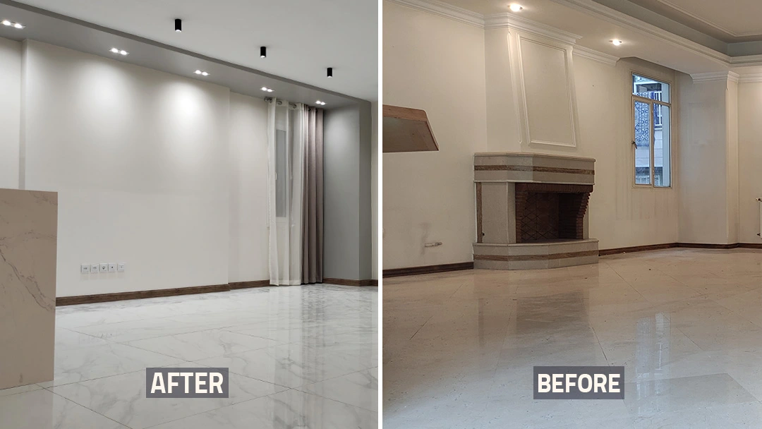 saadatabad-proj.-before-after-fireplace